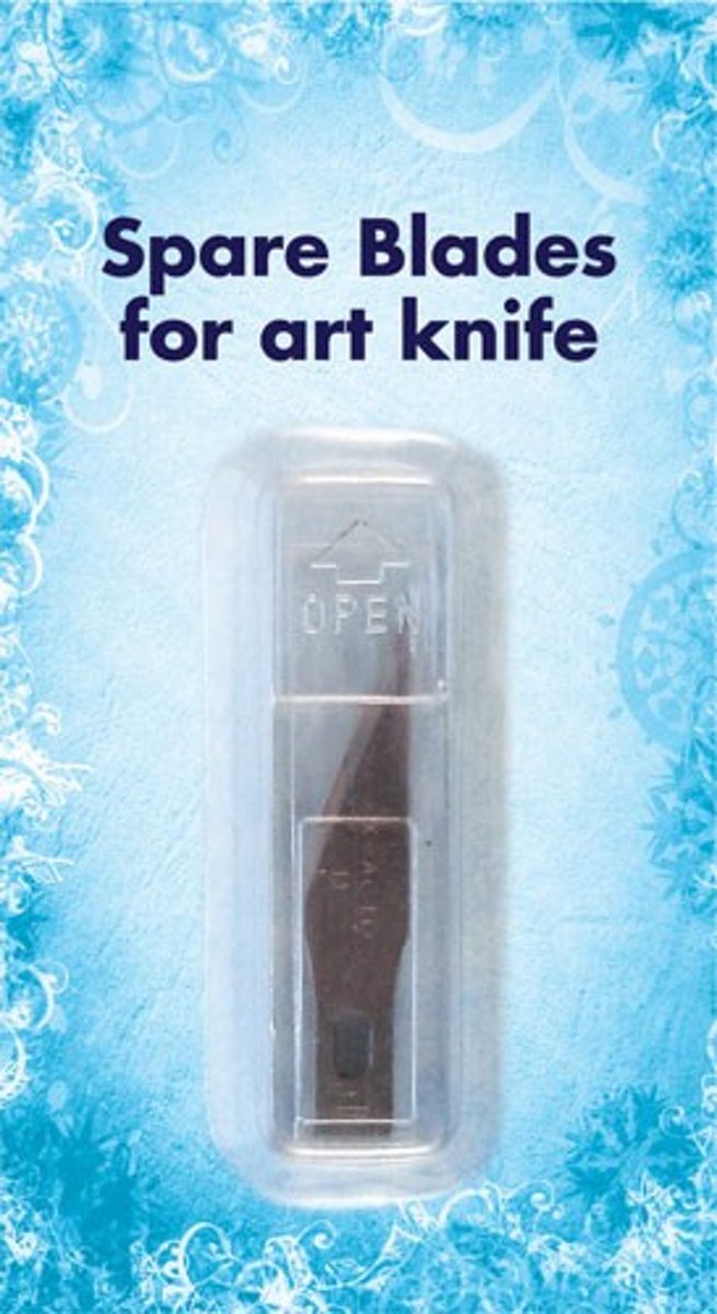 TAK010 reservemesjes voor snijmes of hobbymes Art Knife Nellie Snellen